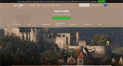 Desktop Screenshot of hrad-rabi.eu