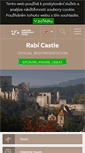 Mobile Screenshot of hrad-rabi.eu