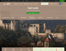 Tablet Screenshot of hrad-rabi.eu